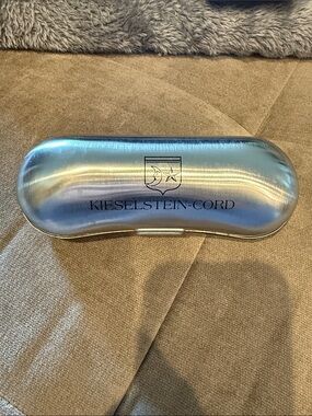 Rare vintage kieselstein cord sunglass case